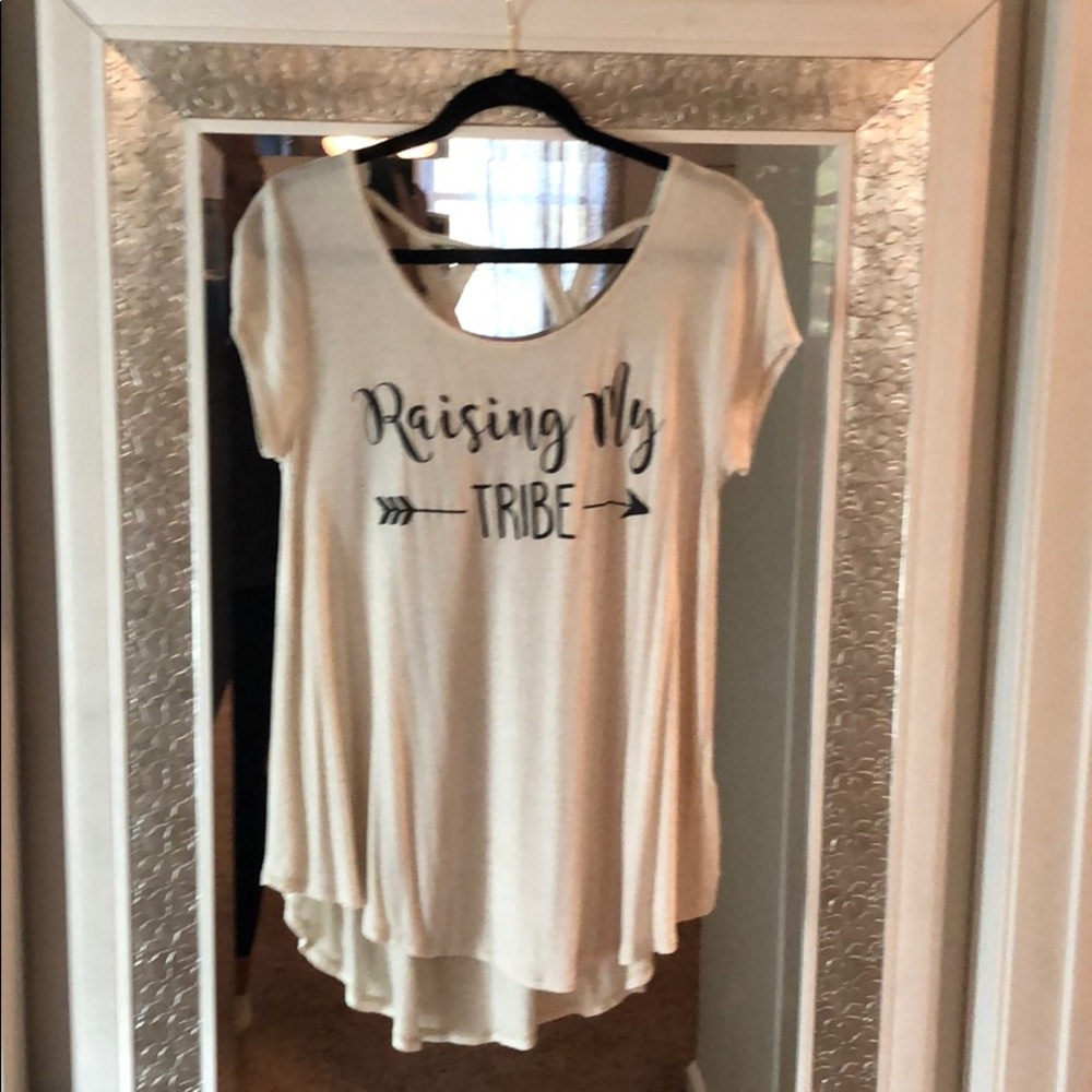 Raising my Tribe tunic flowy shirt